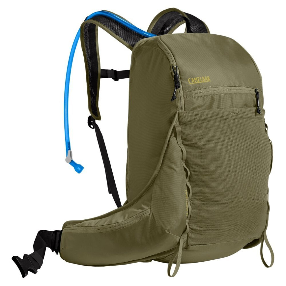 CamelBak Fourteener 26 Unisex Trekking Backpack, Burnt Olive/Golden Palm, O/S