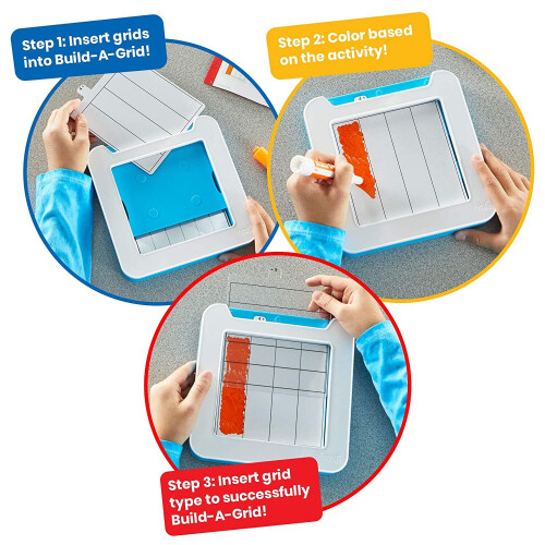 Learning Resources hand2mind 92427 Learning Resources Build-A-Grid 2