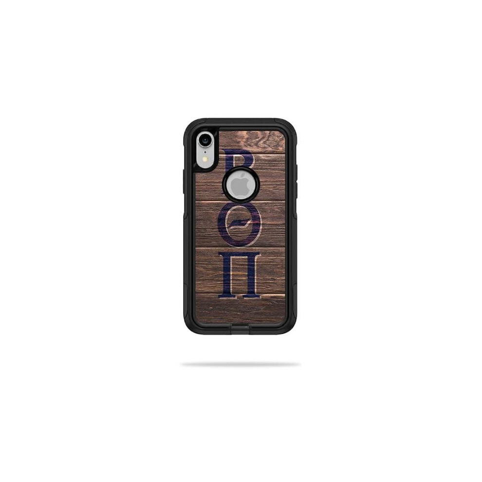 MightySkins OTCIPXR-BTP999994 Skin for OtterBox Commuter iPhone XR - Beta Theta Pi Wood-image-OPC-P9ZG2Q2-NEW