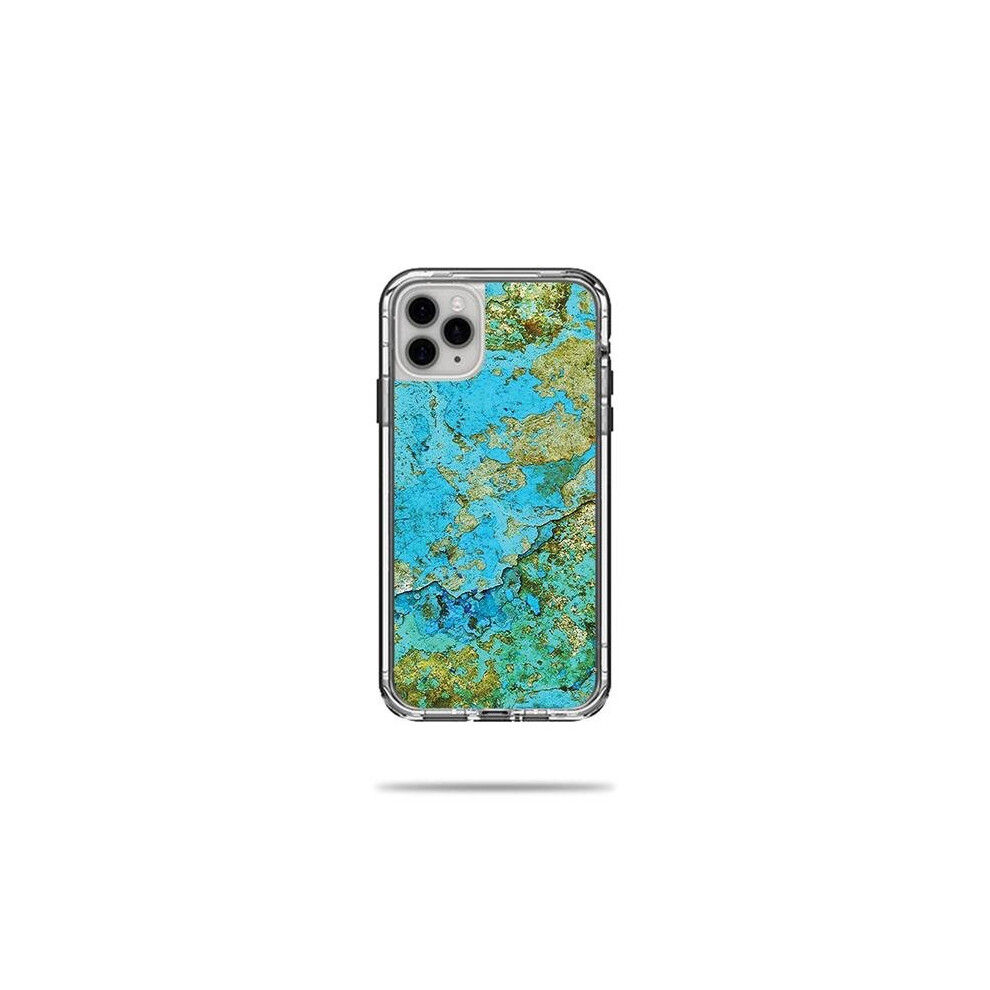 MightySkins LIFNIPH11PRM-Teal Marble Skin for Lifeproof Next Case iPhone 11 Pro Max - Teal Marble-image-OPC-P9ZG2R9-NEW