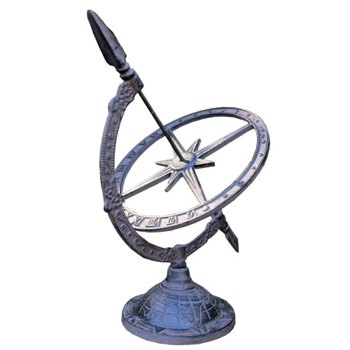 Selections Cast Iron Garden Sundial