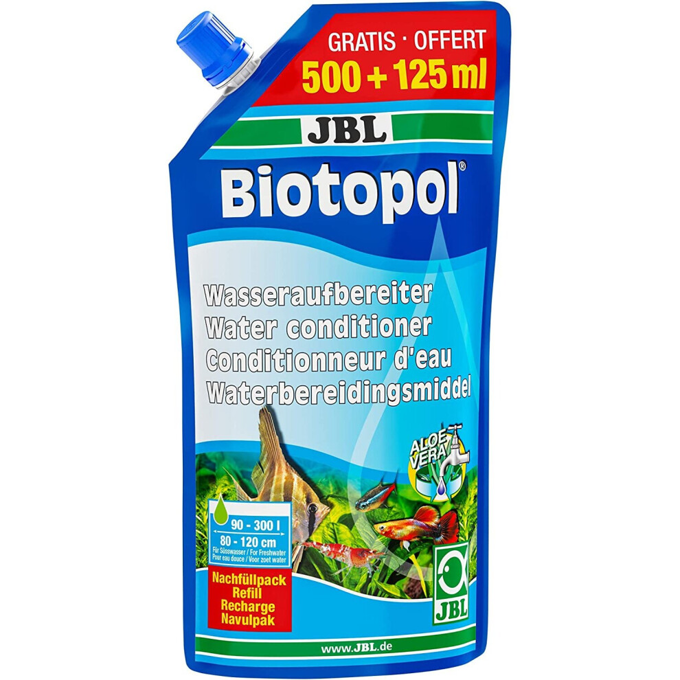 JBL Biotopol Fresh Water Conditioner Refill 500+125ml