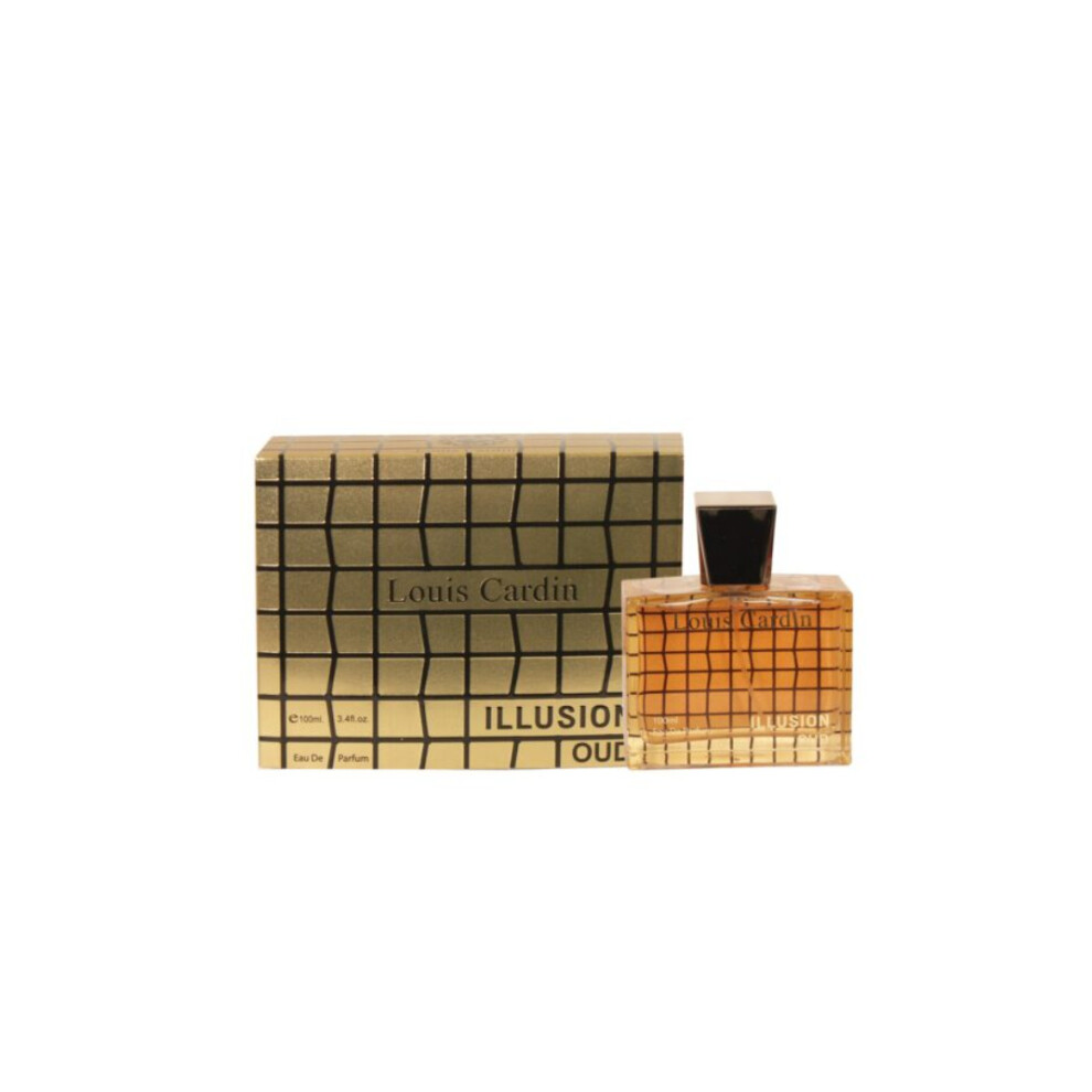 Men's Louis Cardin Illusion Oud Eau De Parfum Amber 100Ml - Image 6