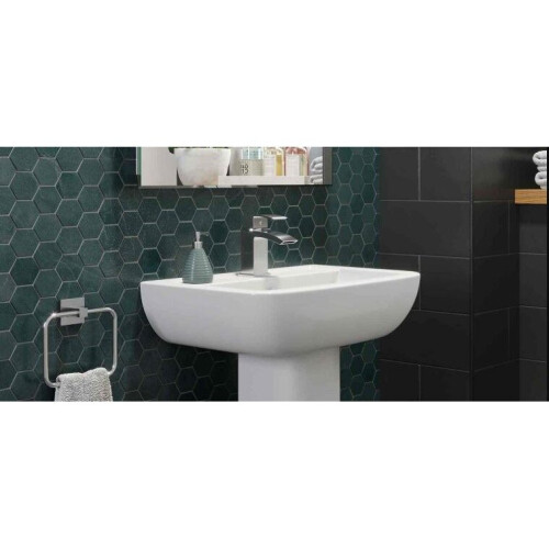 Modern Square Basin Sink ONLY Single Tap Hole