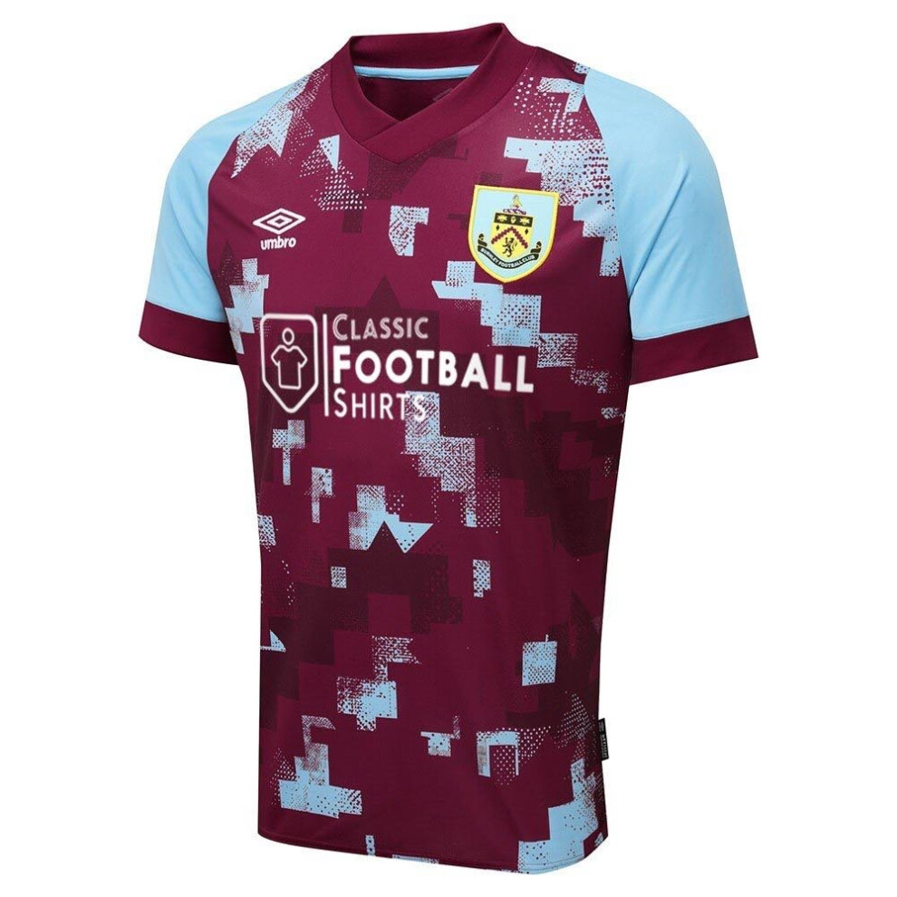 (S Youth (7 to 8 Years)) Burnley Kids Home Shirt 2022/23