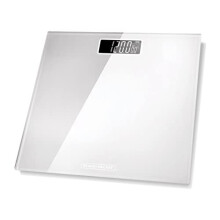 BLACK+DECKER BXBS0001GB Digital Bathroom Scale, High Precision Sensor System, Durable Tempered Glass, LCD Display, White