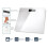 Black + Decker BLACK+DECKER BXBS0001GB Digital Bathroom Scale, High Precision Sensor System, Durable Tempered Glass, LCD Display, White 2