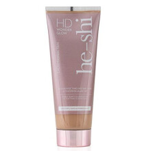 He-Shi HD Wonderglow - Skin Perfecting Body Bronzer and Instant Tan - Body Make-up That Instantly Highlights and Illuminates - 100% Vegan & Cruelty