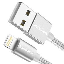 KamKorda iPhone Cable | Lightning Cable 3FT/1M [MFI Certified] | iPhone Charger | IPAD Charger | iPhone USB Cable Compatible with iPhone 11/Pro/Xs