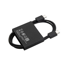 Genuine Samsung USB Cable Type C to C 5A Black EP-DN980BBE S21, S21+, S21 Ultra
