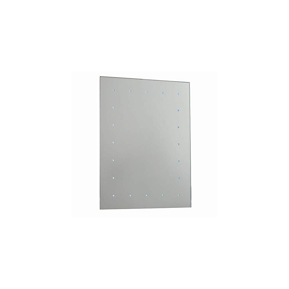 Betta Lighting Modern Bathroom Mirrors with LED Lights  IP44 Rated Light Up Led Portrait Mirror - Illuminated 60x45cm Wall-Mounted Vanity Mirror