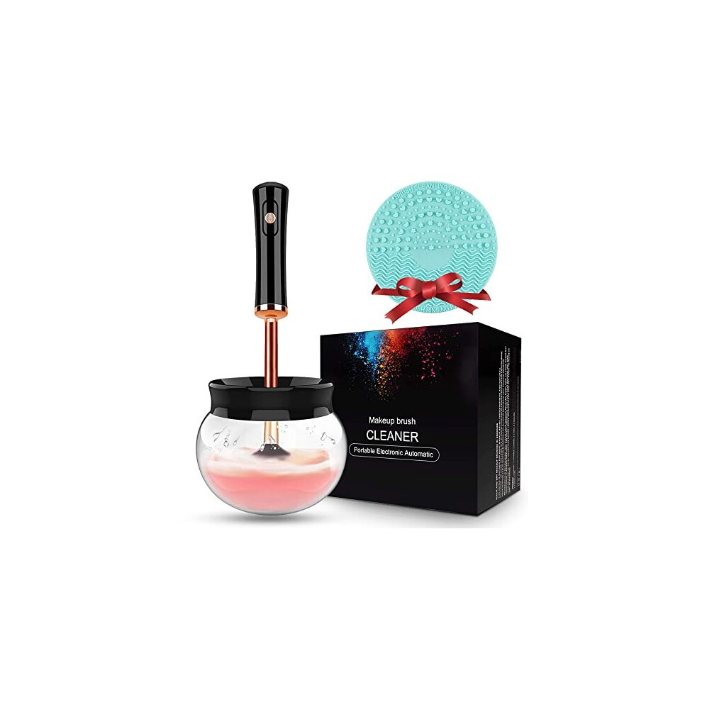 Hangsun Makeup Brush Cleaner and Dryer Machine Electric Cosmetic Make Up Brush Cleaning Tool to Wash Dry in Seconds