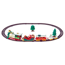 Musical Christmas Train Set 39 Piece Toy Train With Working Headlight