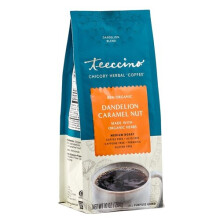 Teeccino, Café d'Herbes à la Chicorée, Pissenlit Noix Caramel, Torréfaction Moyenne, Sans Caféine, 10 oz (284 g)