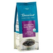 Teeccino, Café d'Herbes à la Chicorée Biologique, Pissenlit, Torréfaction Foncée, Sans Caféine, 10 oz (284 g)