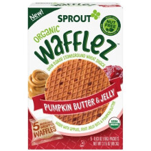 Sprout Organic Baby Food Wafflez Pumpkin Butter & Jelly -- 3.15 oz