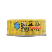 Sustainable Seas Chunk Light Tuna in Water -- 5 oz