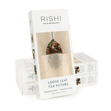 Rishi Tea & Botanicals Loose Leaf Tea Filters -- 100 Large Filters