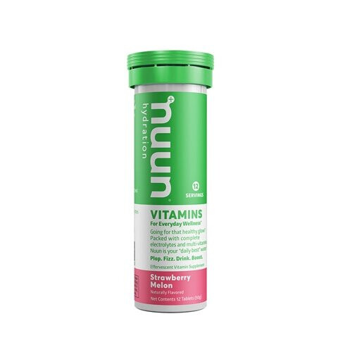 NUUN Hydration Vitamins Single Tube Strawberry Melon -- 10 Tablets
