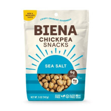 BIENA, Kichererbsen-Snacks, Meersalz, 5 Unzen (142 g)
