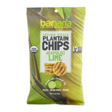 Barnana, Bio-Kochbananenchips, Acapulco-Limette, 5 Unzen (140 g)