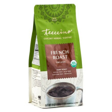 Teeccino, Café à Base de Plantes de Chicorée Bio, Torréfaction Française, Torréfaction Foncée, Sans Caféine, 11 oz (312 g)