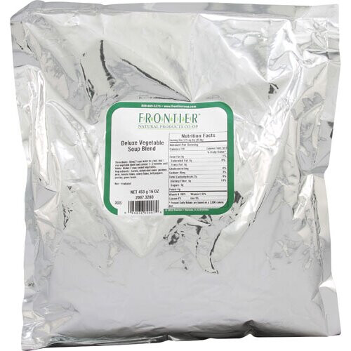 Frontier Natural Products Deluxe Vegetable Soup Blend -- 16 oz