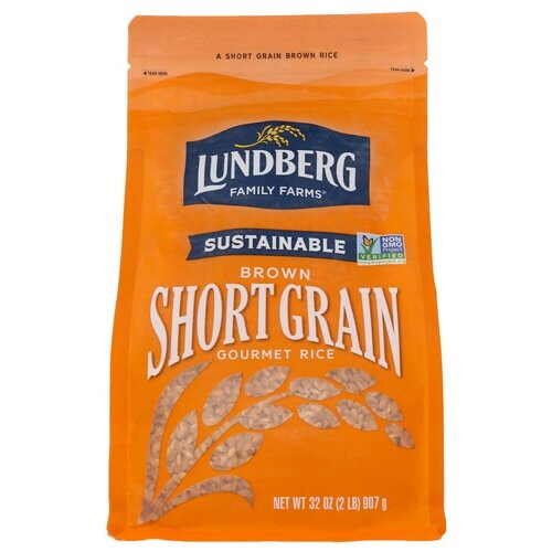 Lundberg Short Grain Brown Rice -- 2 lbs