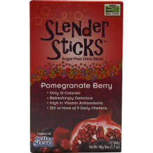 NOW Foods, Echtes Essen, Schlanke Sticks, Granatapfel-Beere, 12 Sticks, je 0,14 oz (4 g)
