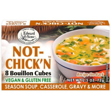 Edward & Sons, Not-Chick'n, Cubes de Bouillon, 8 Cubes