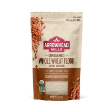 Arrowhead Mills Organic Whole Wheat Flour -- 22 oz