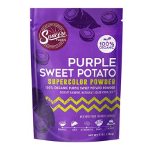 Suncore Foods, Patate Douce Violette, Poudre Supercouleur, 5 oz (142 g)