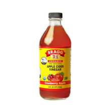 Bragg, Bio-Apfelessig mit der 'Mutter', Cranberry-Apfel, 16 fl oz (473 ml)