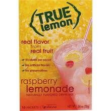 True Citrus, True Lemon, Limonade Framboise, 10 Sachets, 0,11 oz (3 g) Chacun