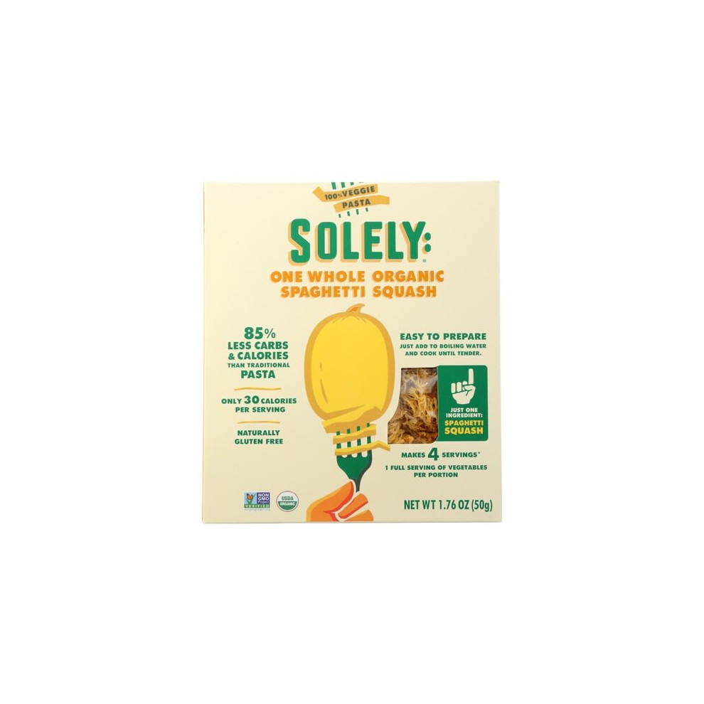 Solely Organic Spaghetti Squash Pasta -- 1.76 oz