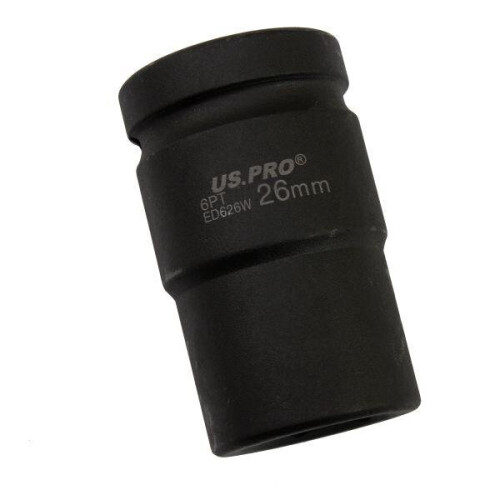us pro US PRO Tools 26mm 1" DR 6 Point Impact Socket 3738 1