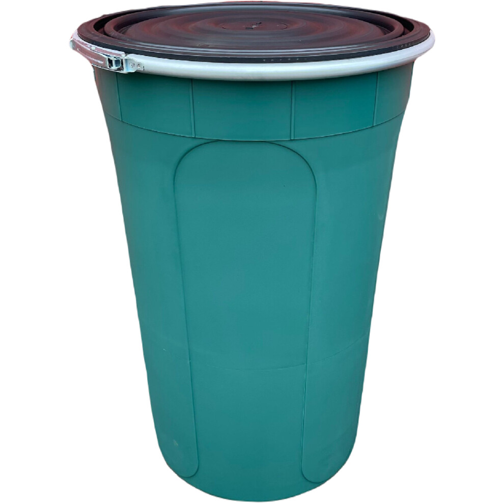 (Green) 210L Shipping Drum, Plastic Barrel - Export & Import
