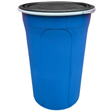 (Blue) 210L Shipping Drum, Plastic Barrel - Export & Import