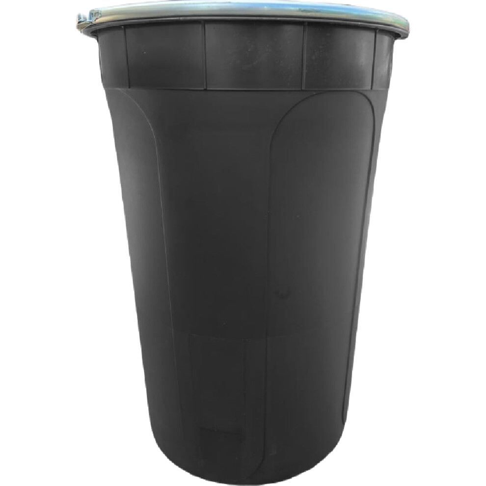 Ketoplastics (Black) 210L Shipping Drum, Plastic Barrel - Export & Import Black