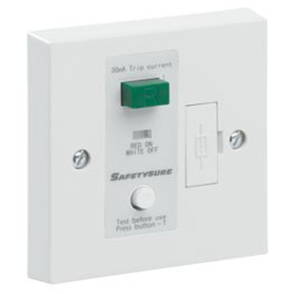 13A Fused Rcd Spur/ Connection Unit, White (Max 3000W) 5012739608728