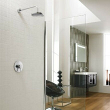 Mira Element Thermostatic Mixer Shower Wall Fed Concealed Single Lever Chrome