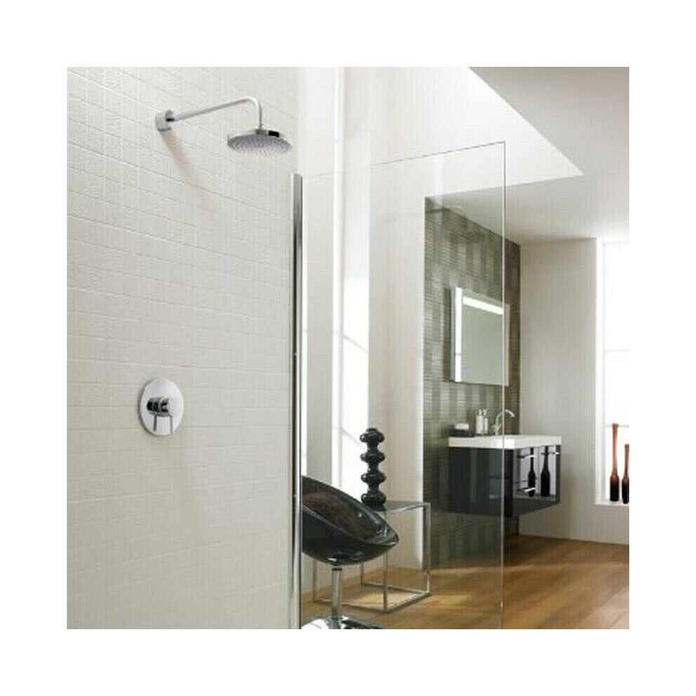 Mira Element Thermostatic Mixer Shower Wall Fed Concealed Single Lever Chrome