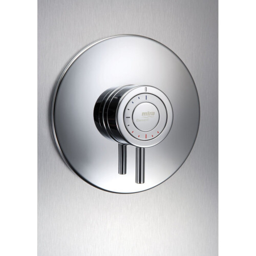 Mira-Showers Mira Element Thermostatic Mixer Shower Wall Fed Concealed Single Lever Chrome 2