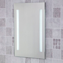 Croydex Thornton LED Illuminated Bathroom Mirror 400x600mm Battery Powered