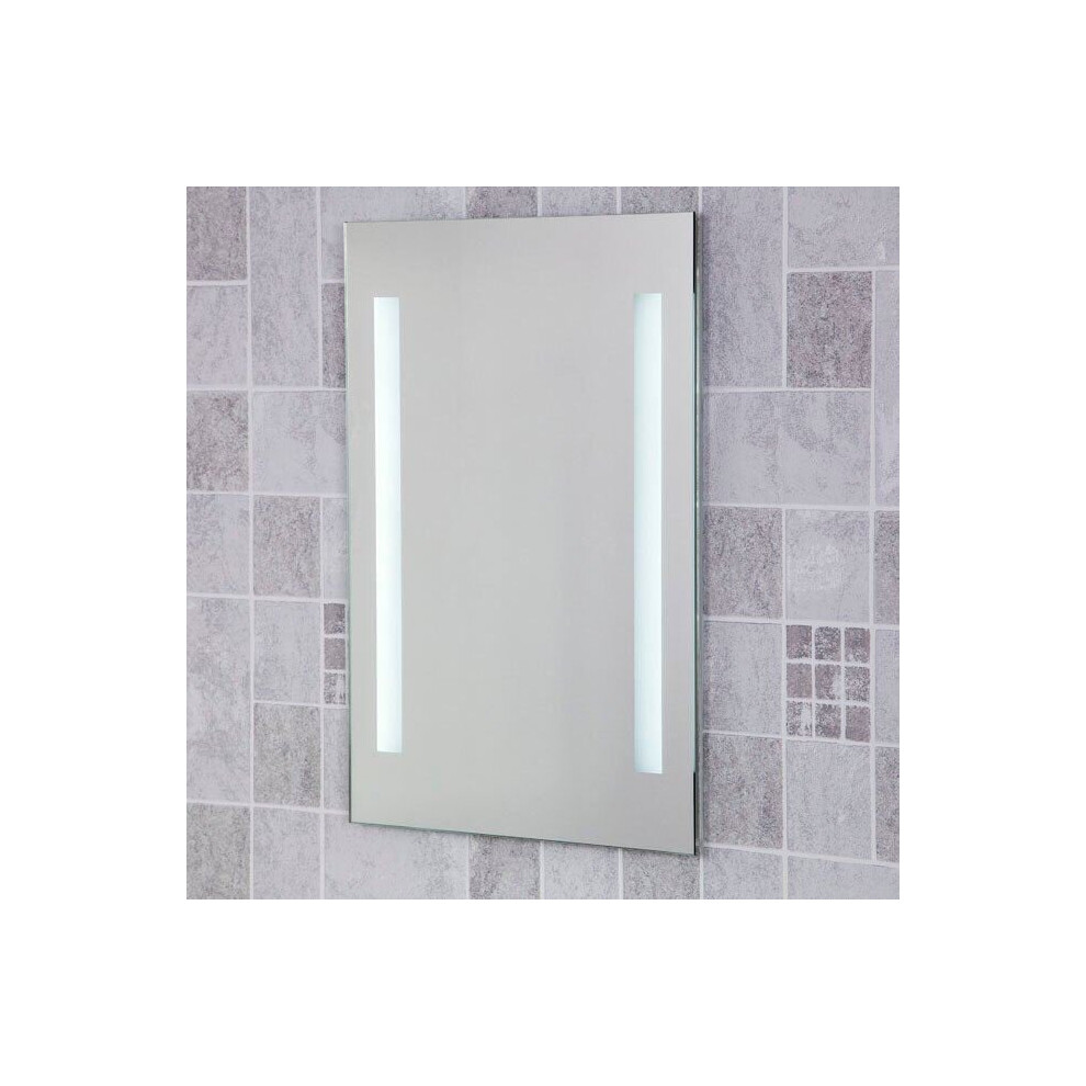 Croydex Thornton LED Illuminated Bathroom Mirror 400x600mm Battery Powered