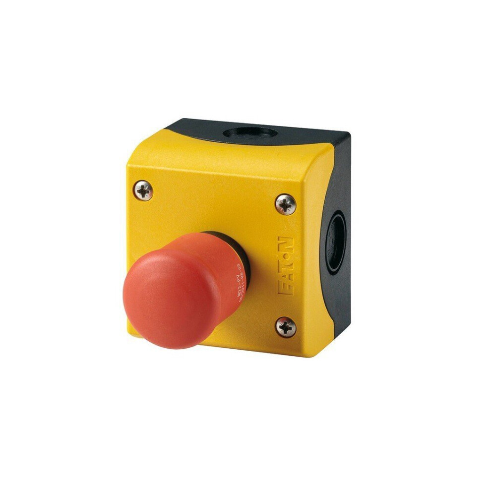 Eaton 216524?Emergency Hold On/Off Button, D = 38?Mm Zugentriegelt Non-Lit 2?Opening Tools Assembly 4015082165246
