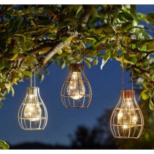 Smart Garden Eureka! Firefly Lantern -Silver, Rose Gold Copper (1 Suppiled)