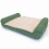 Large Dog bed with Orthopaedic Pillow Cushion in Green/cream Actiaspet 6