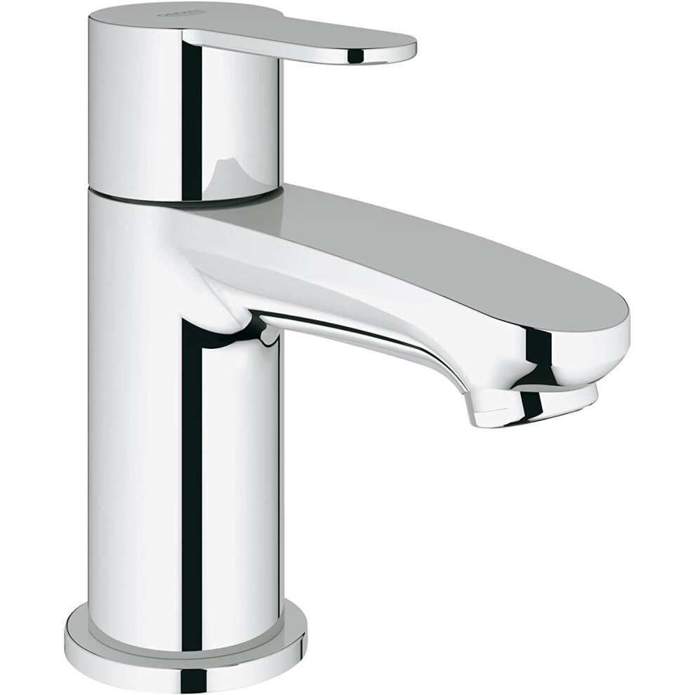 GROHE 23039002 Eurostyle Cosmopolitan Basin Tap (Short Spout, Smooth Tap Body, Speedclean and Ecojoy)