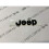 Jeep Bonnet / Tailgate Badge Hood Boot Emblem Gloss Black Front / Rear 2